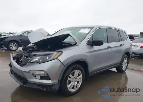 2016 Honda Pilot Lx из США, поврежденный, VIN 5FNYF5H11GB009247
